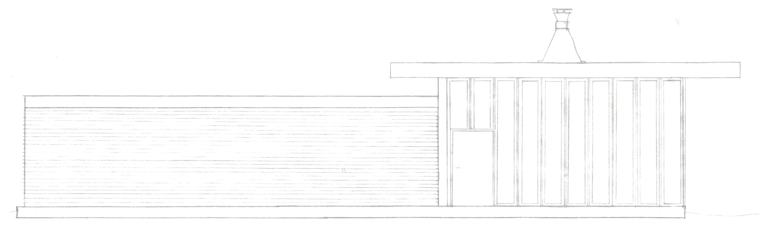 South elevation of The Lantern